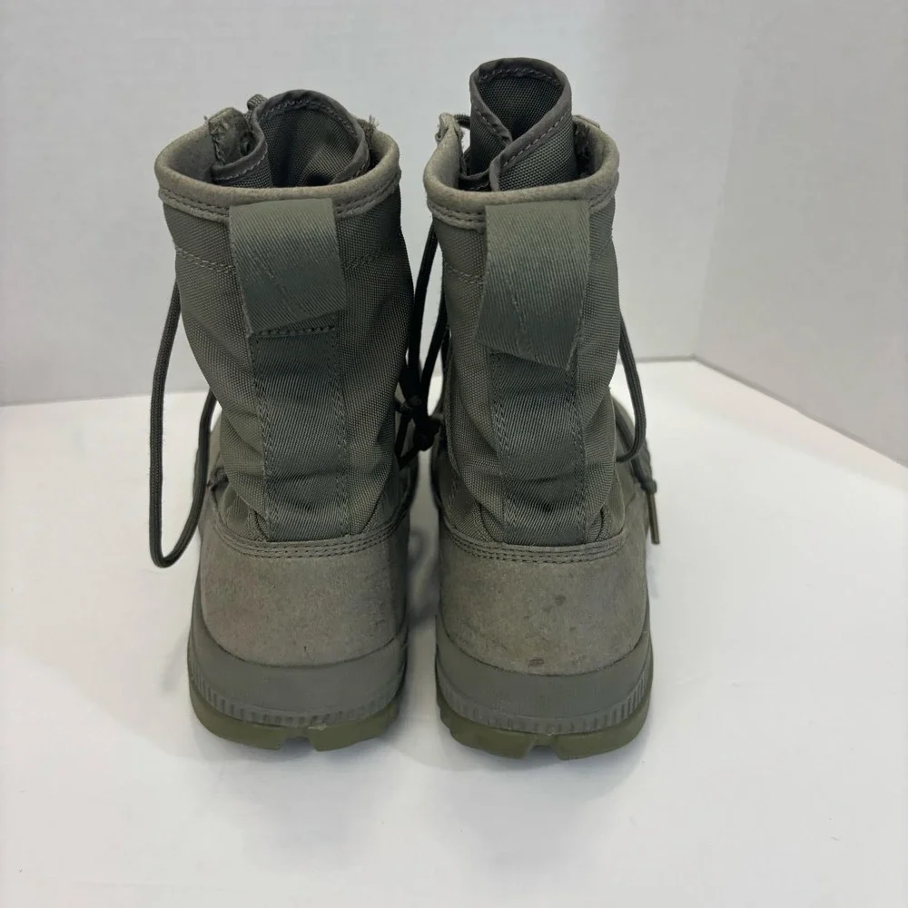 Nike SFB Tactical Combat Boots Mens 5.5 Womens 7.5 Green Suede Lace Up Military